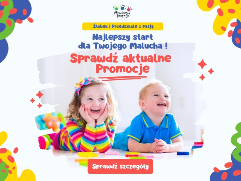 Oferta promocyjna dla przedszkola i żłobka